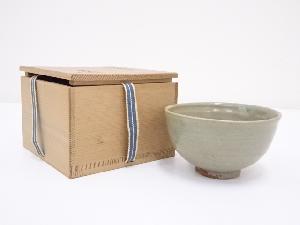 作家物　灰釉茶碗（保護箱）